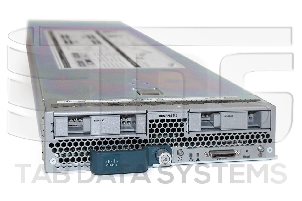 Cisco UCS B200 M3 UCSB-B200-M3 2x E5-2680 2.70GHz 8 Core, 256GB RAM, VIC - Image 1 of 1