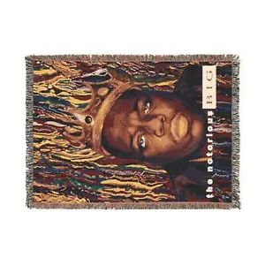 The Notorious BIG Coogi Muster Webdecke - Biggie Smalls Retro Überwürfe - Bild 1 von 7