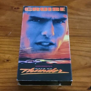 Days of Thunder VHS Movie VCR Video Tape Used Tom Cruise - Picture 1 of 6