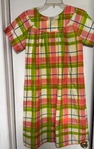 WOW! New Frances Valentine plaid dress small $698 - Picture 1 of 1