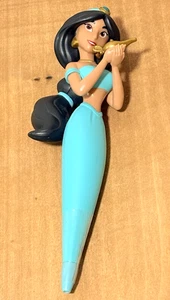 Disney Parks Principessa Gelsomino Aladino Figura Penna Corpo Completo Porta Lampada Nuova senza etichette - Foto 1 di 8