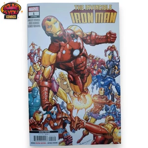 The Invincible Iron Man #1 - Mark Bagley 2nd Print (2022) - Bild 1 von 3