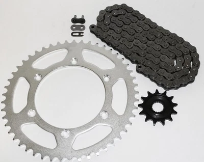 Cadena y piñón sin junta tórica para Yamaha WR250F 250 F 2001-2013 12/51 114L Foto 1 de 4