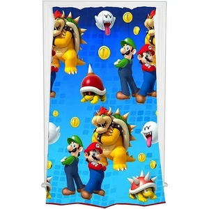 Super Mario Lights Off Room Darkening Drapery Panel 42" x 63" NEW - Picture 1 of 4