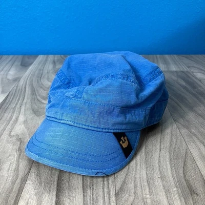 Goorin Bros Bold Hatmakers Military Style Jeep Cap Unisex X-Large Blue Fitted - Image 1 of 4