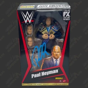 Figura de acción firmada por Paul Heyman WWE Elite Collection Serie 2 (con JSA + - Imagen 1 de 1
