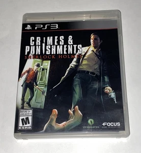 Sherlock Holmes: Crimes & Punishments (PS3 2014) completo en caja original con manual - Imagen 1 de 3
