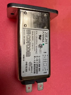 1Pc NOS FOR 20EJH1 F7894A 6609009-4 20A Corcom Filter - Image 1 of 3