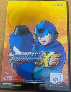 Rockman X6 TAIWAN version Megaman Chinese Windows USED ULTRA RARE - Picture 1 of 4