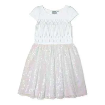 NUEVO Vestido Juegos con disfraces Frozen Girls Exclusivo Princesa Elsa Epílogo Talla 10/12 Foto 1 de 3