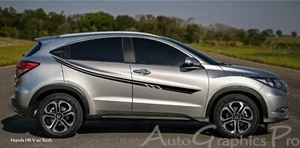RUSH Vinyl Graphics Side Door Body Line Accent Stripe Decal for Honda HR-V - Picture 1 of 2