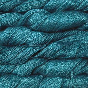 Malabrigo Silkpaca Lace Alpaca Silk Knitting Yarn Wool 50g - Teal Feather (412) - Picture 1 of 1