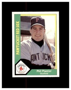 1990 CMC Pawtucket Red Sox Phil Plantier  #21