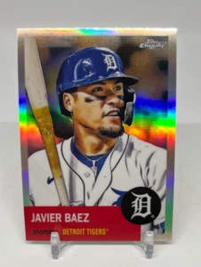 2022 Topps Chrome Platinum Anniversary Javier Baez #331 Refractor - Bild 1 von 2