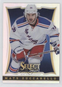 2013-14 Panini Rookie Anthology Select Update Silver Prizm Mats Zuccarello #409