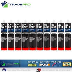10x Roof & Gutter 300g Seal Silicone Transparent Clear Sealant Sealer PRO - Picture 1 of 4