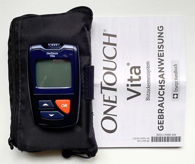 Blutzuckermessgerät One Touch Vita in mmol/L 💊 von "LifeScan" Neu