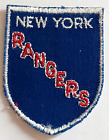 Écusson logo vintage des années 1960 de la LNH équipe bleu Rangers de New York
