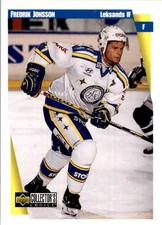 1997-98 Sweedish Collector's Choice Fredrik Jonsson #107