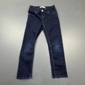 Levi’s Girls Skinny Jeans Dark Wash Size 6 Reg Stretch Adjustable Waist Denim - Picture 1 of 9