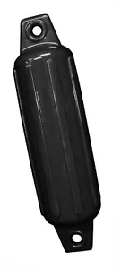 4' X 16' BLACK BOAT GUARD FENDER - Picture 1 of 1