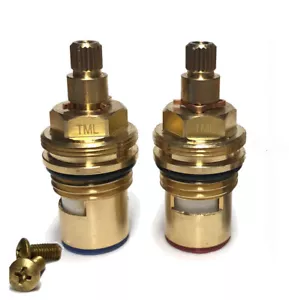 Ersatz Wasserhahn Patrone Ventil Küche Waschbecken Mixer Vierteldrehung BSP 1/2" 52 mm - Bild 1 von 6