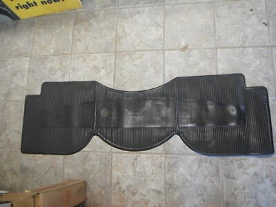 NOS 1965 1966 FORD GALAXIE 500 7-LITRE BLACK FULL REAR FLOOR MAT C5AZ-6313106 - Image 1 of 4