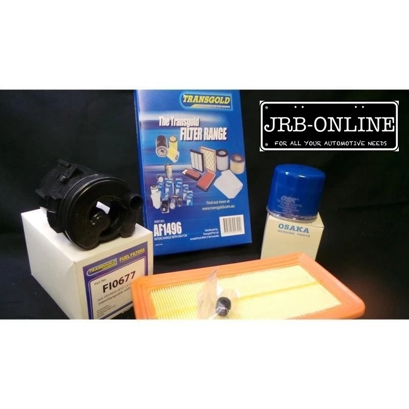 Hyundai Getz TB G4E 1.3 1.4L 1.5 1.6 Air Oil Fuel Filter Service Kit 2002-ON - image 1 of 1