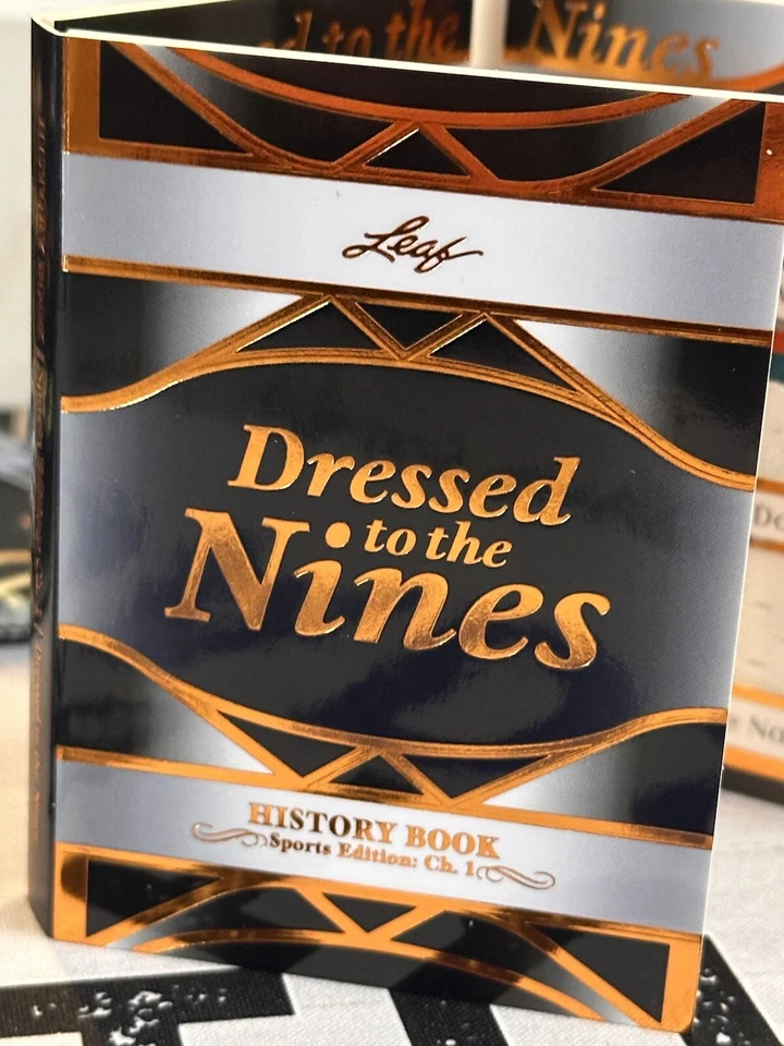 LIBRO DE HISTORIA DE HOJAS 2023 Vestidos Nueve Manto Dimaggio Kobe Trucha Payton 24/25! Foto 1 de 4