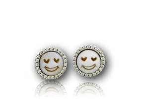 Orecchini per Donna in Cammeo Asta occasione di Argento da 925 Cameo con Pietre - Bild 1 von 2