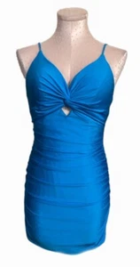 Alyce Paris Dress Homecoming 4406 Ocean Blue NWOT Size 4 $239 - Picture 1 of 5