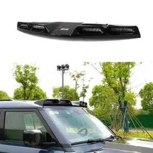 Gloss Black For Land Rover Defender 90 110 2020-2024 Roof Top Light Bar Led Drl - Bild 1 von 8