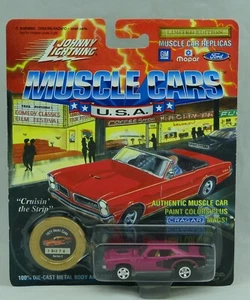 Johnny Lightning Muscle Cars EE. UU. 1971 Hemi Cuda Series 2 #15374 Rosa Sin usar y sin usar 1994 - Imagen 1 de 10