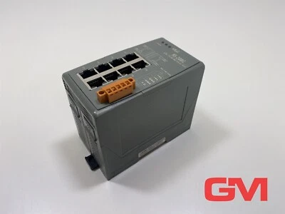 ICP DAS Unmanaged 8-port 10/100/1000 Base-T Ethernet Switch NS-7.3oz 10-30V Dc - Image 1 of 4