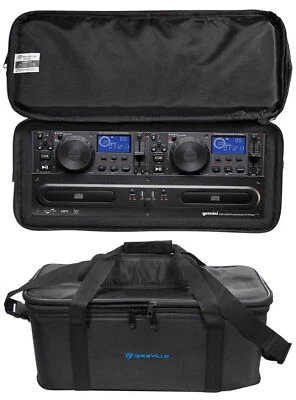 Gemini DJ CDX-2250i Dual Two Deck CD/MP3/USB Media Player+Rack Bag Carry Case - Image 1 of 4