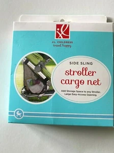 **NEW** J.L. Childress Side Sling Stroller Mesh Cargo Net Organize Baby Toddler - Picture 1 of 3
