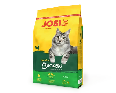 JosiCat Crunchy Chicken (2 x 10 kg) | Katzenfutter mit Huhn - Bild 1 von 2