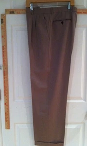 Zanella Jesse Anzughose Herren beige plissiert 36 - Bild 1 von 12