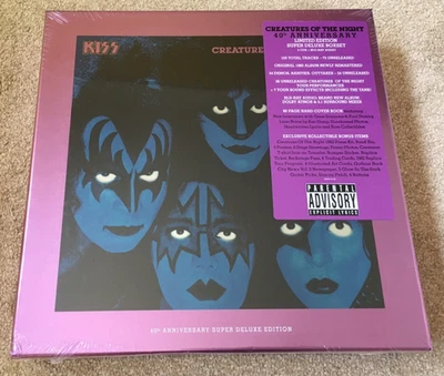 KISS: Creatures of the Night Deluxe Box Set (5CD/Blu Ray Audio):  Sealed. - Bild 1 von 4