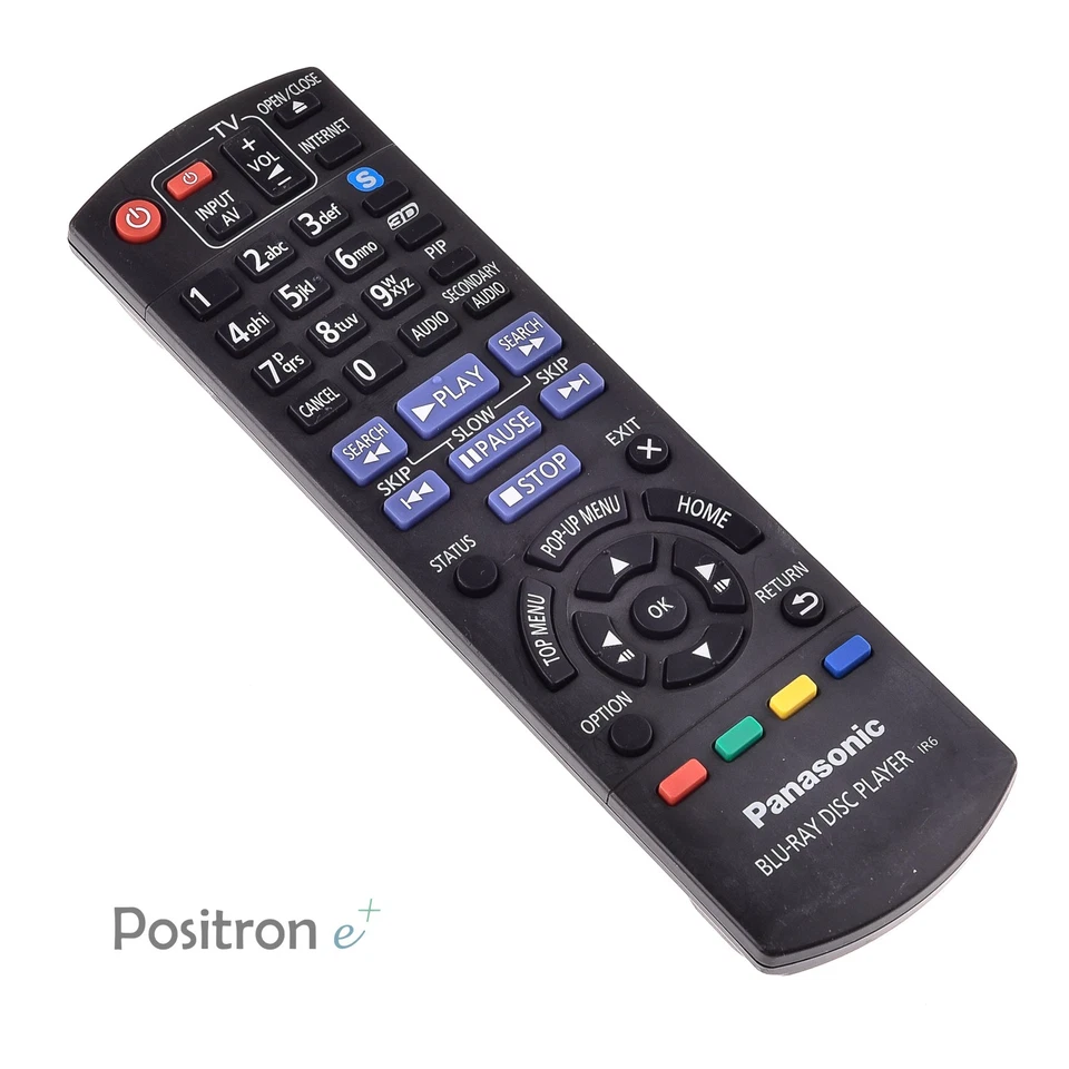 Télécommande Originale PANASONIC N2QAYB000722 Pour Lecteur Blu-Ray / Vérifié - Photo 1/1