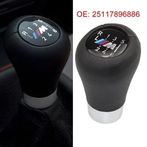 5 Gang Schaltknauf M Sport Leder Schalthebel Für BMW E30 E28 Z3 Neu - Bild 1 von 2