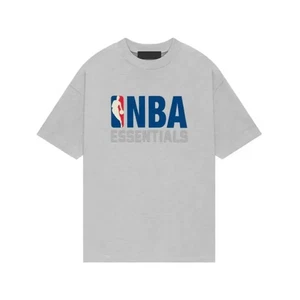 Fear of God Essentials x NBA Tee 'Light Heather' T-Shirts Size L - Picture 1 of 3