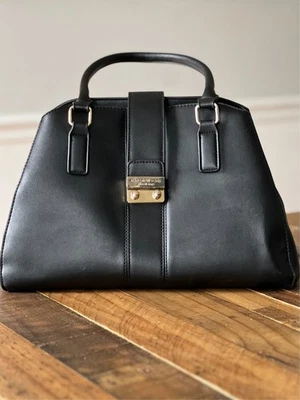 Marc New York Andrew Marc Black Handbag Classic - Image 1 of 4