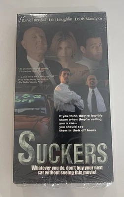 SUCKERS Movie VHS SEALED 2001 Daniel Benzali Lori Laughlin - Image 1 of 2