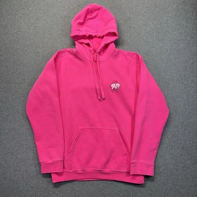 Ivory Ella Breast Cancer Awareness Hoodie Womens Small S Bright Pink Sweatshirt - Image 1 of 4
