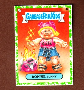 2020 Garbage Pail Kids 35th Anniversary Green Border "BONNIE BUNNY" #4a Sticker - Picture 1 of 1