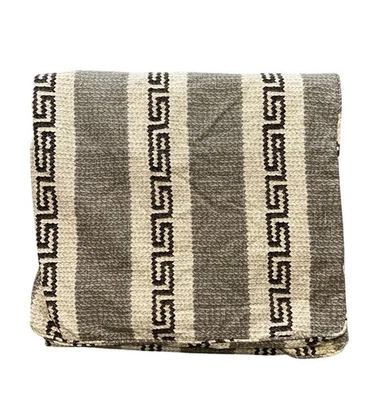 Funda nórdica neutra vintage años 90 Ralph Lauren Auckland azteca de punto sintético reina completa Foto 1 de 4