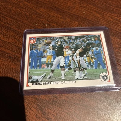 1983 Fleer NFL Team Action - Jim McMahon #7 (RC) - Image 1 of 2