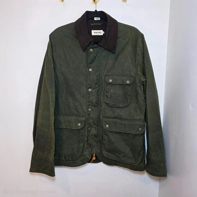 Taylor Stitch The Rover Jacket Green Heavyweight Coat Mens 40 / Medium - Image 1 of 4