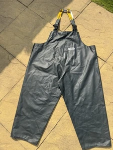 Ocean Bib And Brace Waterproof Overalls Blue Size XXL - Picture 1 of 3